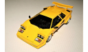 Lamborghini Countach LP5000S (4x2) 1982 yellow, Italy, масштабная модель, Kyosho, 1:18, 1/18