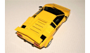 Lamborghini Countach LP5000S (4x2) 1982 yellow, Italy, масштабная модель, Kyosho, 1:18, 1/18