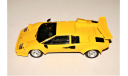 Lamborghini Countach LP5000S (4x2) 1982 yellow, Italy, масштабная модель, Kyosho, 1:18, 1/18