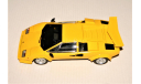 Lamborghini Countach LP5000S (4x2) 1982 yellow, Italy, масштабная модель, Kyosho, 1:18, 1/18