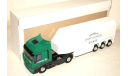 1:43 Eligor #112342 Стекловоз IVECO Stralis 540 Active Space (4x2) + Lanutti SAINT-GOBAIN GLASS green/white, масштабная модель, scale43