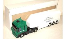 1:43 Eligor #112342 Стекловоз IVECO Stralis 540 Active Space (4x2) + Lanutti SAINT-GOBAIN GLASS green/white, масштабная модель, scale43