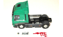 1:43 Eligor #112342 Стекловоз IVECO Stralis 540 Active Space (4x2) + Lanutti SAINT-GOBAIN GLASS green/white, масштабная модель, scale43