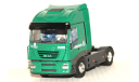 1:43 Eligor #112342 Стекловоз IVECO Stralis 540 Active Space (4x2) + Lanutti SAINT-GOBAIN GLASS green/white, масштабная модель, scale43