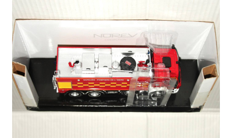 1:43 Norev RENAULT Kerax (8x4) Pompiers FMOGP 2008 red, масштабная модель, scale43