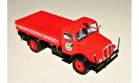 1/43 IXO Special C IFA Horch H3A (4x2) Pritsche 1947 red-orange, масштабная модель, scale43