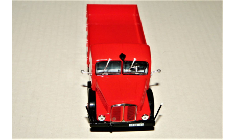 1/43 IXO Special C IFA Horch H3A (4x2) Pritsche 1947 red-orange, масштабная модель, scale43