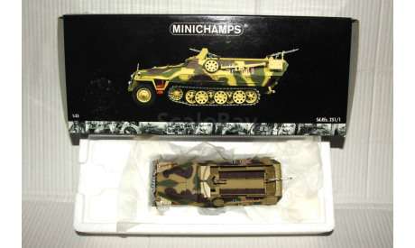 1:35 Minichamps - Hanomag Sd.Kfz.251/1 #111 1939 камуфляж, масштабные модели бронетехники, scale35