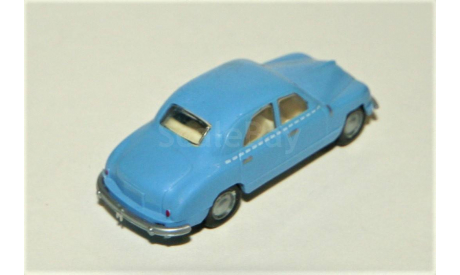 1/87 Igra SKODA 1200 Sedan (4x2) 1952 light blue, масштабная модель, Škoda, scale87