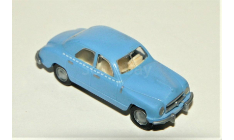 1/87 Igra SKODA 1200 Sedan (4x2) 1952 light blue, масштабная модель, Škoda, scale87