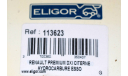 1:43 Eligor #113623 Renault Premium 440 DXI Citerne Hydrocarbure ESSO red/white, масштабная модель, scale43