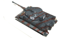 1/35 Minichamps #350 010002 Panzerkampfwagen TIGER I  S13 Russia 1944 grey-brown camouflage, масштабные модели бронетехники, Тяжёлый танк Tiger ), scale35