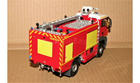 Eligor MAN TGS 18.440 (4x4) Vim Gimaex Aeroport ou Armee red, масштабная модель, scale43