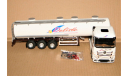 1/43 Eligor Mercedes-Benz Actros 1845 (MPIV) 4x2 + Citerne Alimentaire Transports DELISLE white, Germany, масштабная модель, scale43