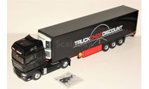 1/43 Eligor #113869 MAN TGX 18.440 XXL TruckShocDiscount black, масштабная модель, scale43