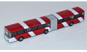 1/87 RIETZE #61705 Mercedes-Benz O345G dark red/white, масштабная модель, scale87