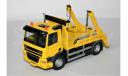 1/50 Tekno DAF CF85 FA 4x2 yellow, масштабная модель, scale50