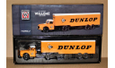 1/43 Norev WILLEME LD 610T (4x2) DUNLOP 1956-1960 orange, France, масштабная модель, scale43