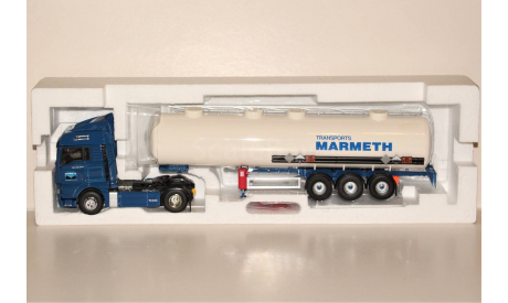 1/43 Eligor #113499 MAN TGX 18.540 XLX Citerne MARMETH blue/white, масштабная модель, scale43