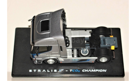 1/43 Eligor #115730 IVECO Stralis 570 XP TCO2 Champion 2016 grey metallic, масштабная модель, scale43