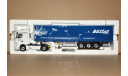 1/43 Eligor #114933 Mercedes-Benz Actros 1845 MP4 StreamSpace 2013 BEZIAU Transports white/blue, масштабная модель, scale43