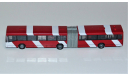 1/87 RIETZE #61705 Mercedes-Benz O345G dark red/white, масштабная модель, scale87