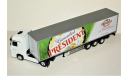 1/43 Eligor Mercedes-Benz Actros 1840 MP2 Transports Camembert PRESIDENT wite 2003-2008, масштабная модель, scale43