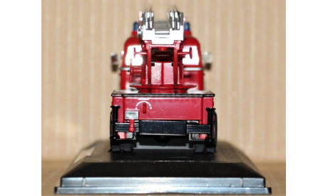 1/43 YatMing Signature Series DAF A1600 Fire Engine 1962 red/silver, Netherlands, масштабная модель, YatMing (made in Hong Kong), scale43