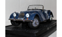 1/18 Kyosho MORGAN Plus 4 Super Sports 1964 blue England, масштабная модель, scale18