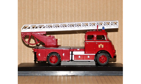 1/43 YatMing Signature Series DAF A1600 Fire Engine 1962 red/silver, Netherlands, масштабная модель, YatMing (made in Hong Kong), scale43