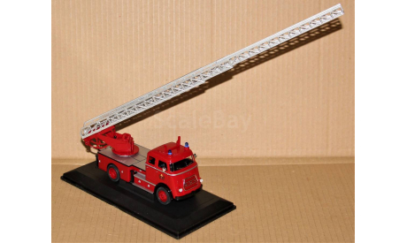 1/43 YatMing Signature Series DAF A1600 Fire Engine 1962 red/silver, Netherlands, масштабная модель, YatMing (made in Hong Kong), scale43