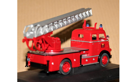1/43 YatMing Signature Series DAF A1600 Fire Engine 1962 red/silver, Netherlands, масштабная модель, YatMing (made in Hong Kong), scale43