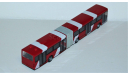 1/87 RIETZE #61705 Mercedes-Benz O345G dark red/white, масштабная модель, scale87