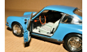 PORSCHE 901 Sportcoupe (4x2) 1964 blue, Germany, Limited Edition, масштабная модель, CMC Models, 1:18, 1/18