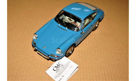 PORSCHE 901 Sportcoupe (4x2) 1964 blue, Germany, Limited Edition, масштабная модель, CMC Models, 1:18, 1/18