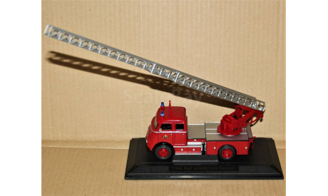 1/43 YatMing Signature Series DAF A1600 Fire Engine 1962 red/silver, Netherlands, масштабная модель, YatMing (made in Hong Kong), scale43