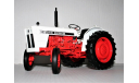 CASE David Brown 995 (1973 г.) red/white Italy, масштабная модель трактора, Universal Hobbies, scale16