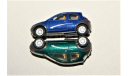 1/64 Kinsmart FORD Ka (4x2) 1996-2008 blue & green, масштабная модель, scale64