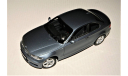 1/18 Kyosho BMW 1 Series Coupe E82 (4x2) 2007-2013, blue-grey metallic, Germany, масштабная модель, scale18