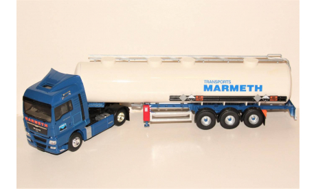 1/43 Eligor #113499 MAN TGX 18.540 XLX Citerne MARMETH blue/white, масштабная модель, scale43