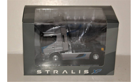 1/43 Eligor #115730 IVECO Stralis 570 XP TCO2 Champion 2016 grey metallic, масштабная модель, scale43
