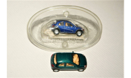 1/64 Kinsmart FORD Ka (4x2) 1996-2008 blue & green, масштабная модель, scale64