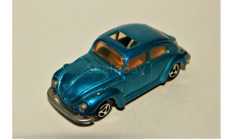 1/60 Majorette Volkswagen Beetle 1302 (Super Beetle) 1971-1973 blue metallic, масштабная модель, Majorette (made in France), scale0