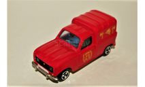 1/55 Majorette RENAULT 4L Fourgonnette (4x2) Fire Brigade 1961-1988, red, France, масштабная модель, Majorette (made in France), scale0