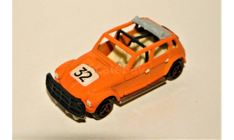 1/60 Majorette CITROЁN Dyane 6 open Roof (4x2) 1967 orange, #32, France, масштабная модель, Citroën, Majorette (made in France), scale0