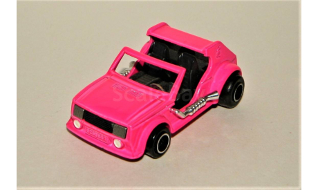 1/55 Majorette Crazy Car based on Renault 5 (4x2) 1975 pink, France, масштабная модель, Majorette (made in France), scale0