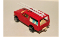 1/60 Majorette Range Rover 3-Door (4x4) Fire Brigade 1970 red, England, масштабная модель, Land Rover, Majorette (made in France), scale0