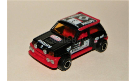 1/53 Majorette RENAULT Maxi 5 Turbo (4x2) Sport #3 1985 black/red, France, масштабная модель, Majorette (made in France), scale0