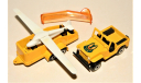 Matchbox JEEP 4x4 Glider Transporter 1978 + Trailer with Glider, yellow, USA, масштабная модель, JEEP (Chrysler), Matchbox, made in England, scale0