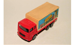 1/100 Majorette Saviem Container Truck (6x4) red, France